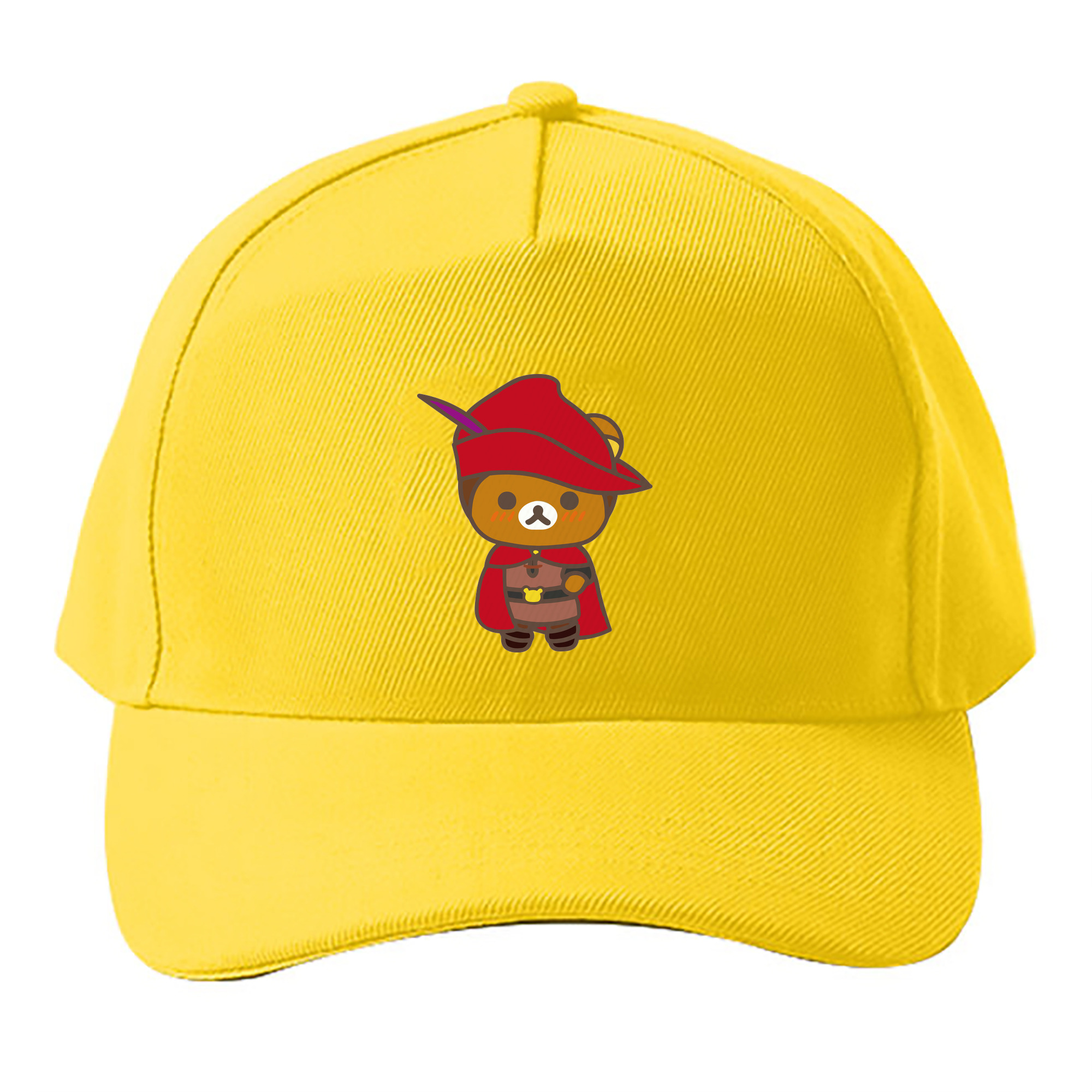 （画像用） リラックマ リラックマ キイロイトリ Rilakkuma Korilakkuma Kiiroitori ベースボールキャップ 綿100％ 男女兼用 帽子 スポーツ